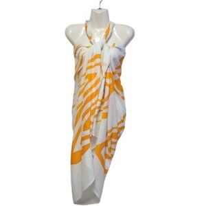 Womens Sarong Coverup Hand Painted Swimsuit Wrap Skirt Batik Pareo Beachwear NEW